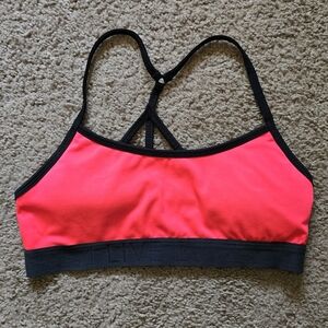 Women's Orange/Coral Sports Bra